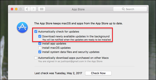 Latest mac update